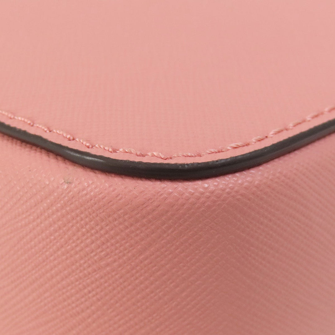 MICHAEL KORS Shoulder Bag PVC pink ChainShoulder Women Used Authentic