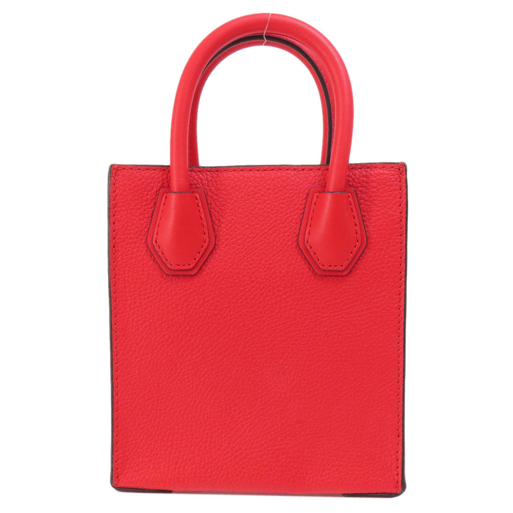 MICHAEL KORS Handbag PVC Red logo 2WAY Women Used Authentic