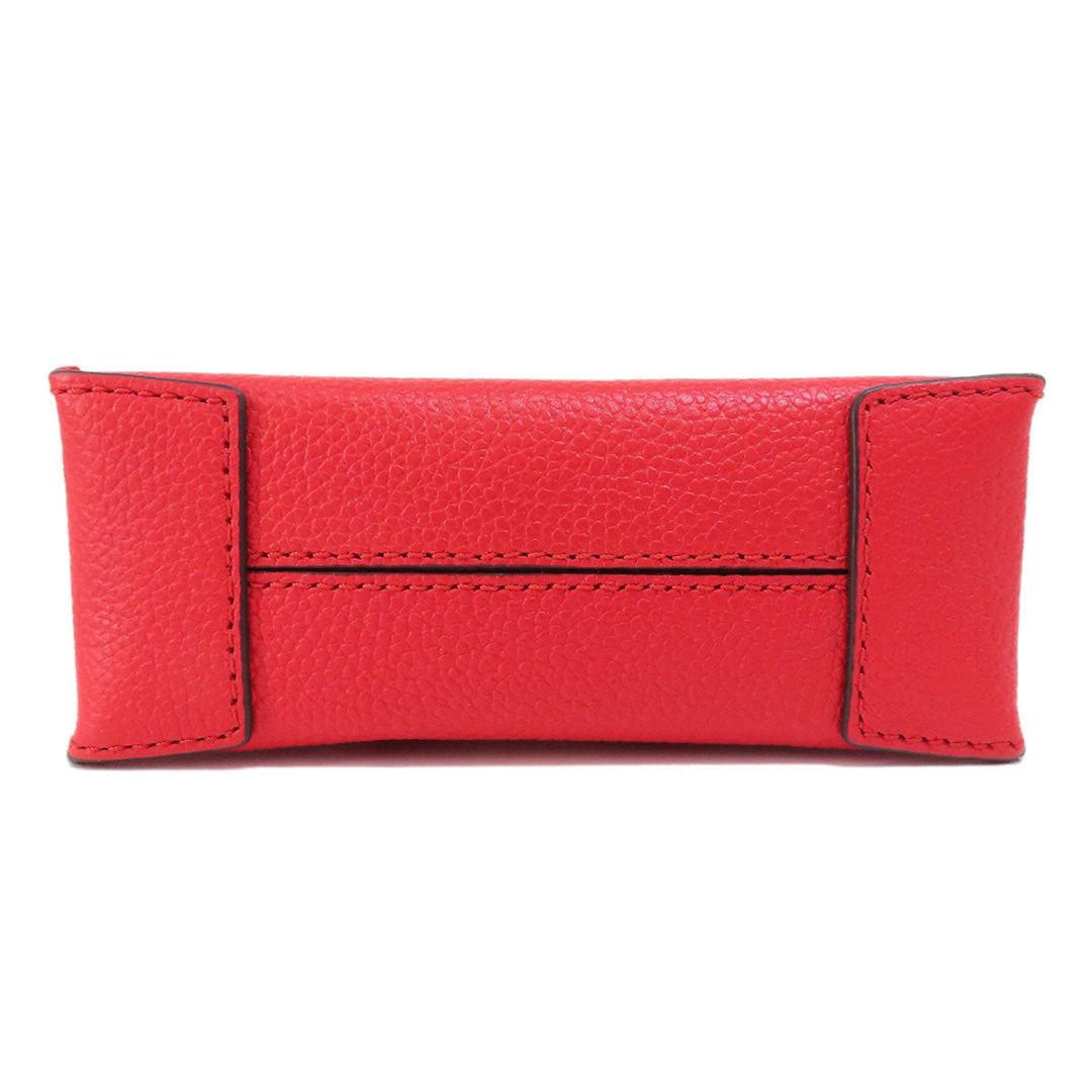 MICHAEL KORS Handbag PVC Red logo 2WAY Women Used Authentic