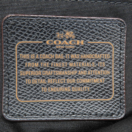 COACH Tote Bag F36875 PVC Brown logo