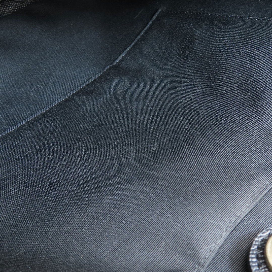 COACH Tote Bag F79987 PVC Brown Signature Women Used Authentic