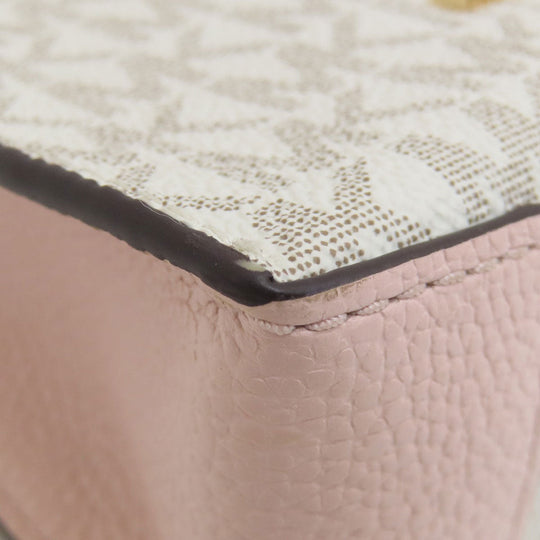 MICHAEL KORS Handbag PVC white Mercer 2WAY