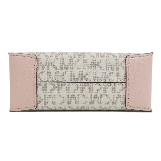 MICHAEL KORS Handbag PVC white Mercer 2WAY