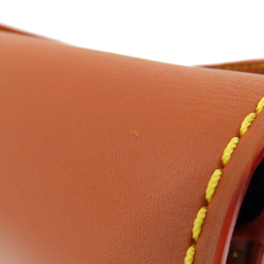 COACH Shoulder Bag 20215 leather Brown Dinky Women Used Authentic