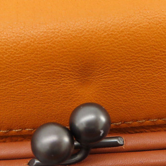 COACH Shoulder Bag 20215 leather Brown Dinky Women Used Authentic