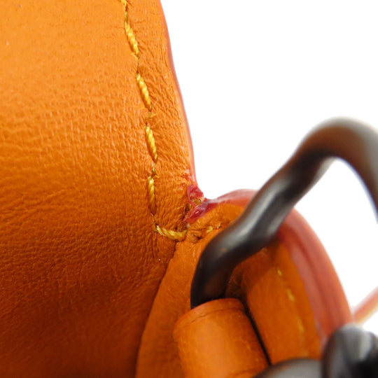 COACH Shoulder Bag 20215 leather Brown Dinky Women Used Authentic