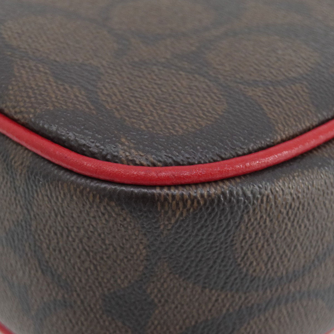 COACH Tote Bag C9926 PVC Brown mini jamie camera bag Women Used Authentic