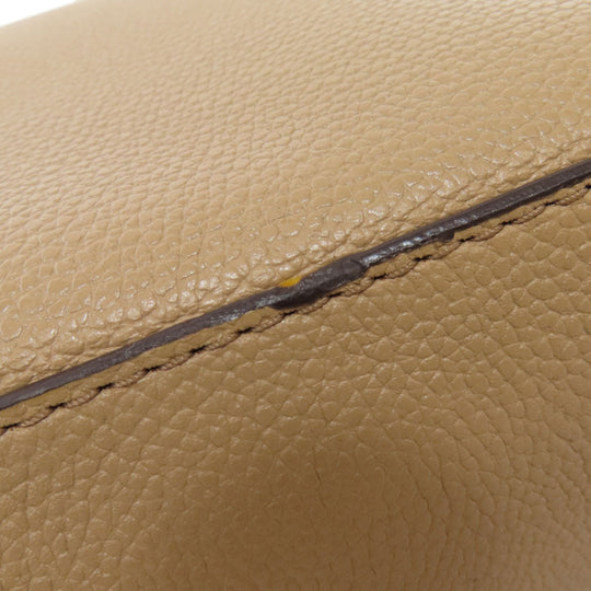 MICHAEL KORS Handbag leather beige 2WAY Women Used Authentic