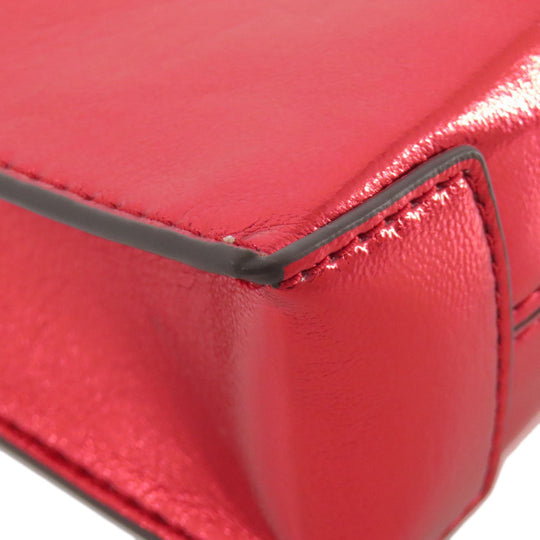 MICHAEL KORS Handbag PVC Red logo 2WAY