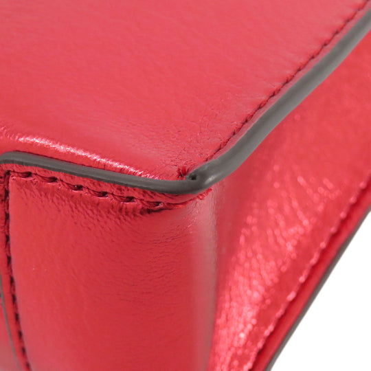 MICHAEL KORS Handbag PVC Red logo 2WAY