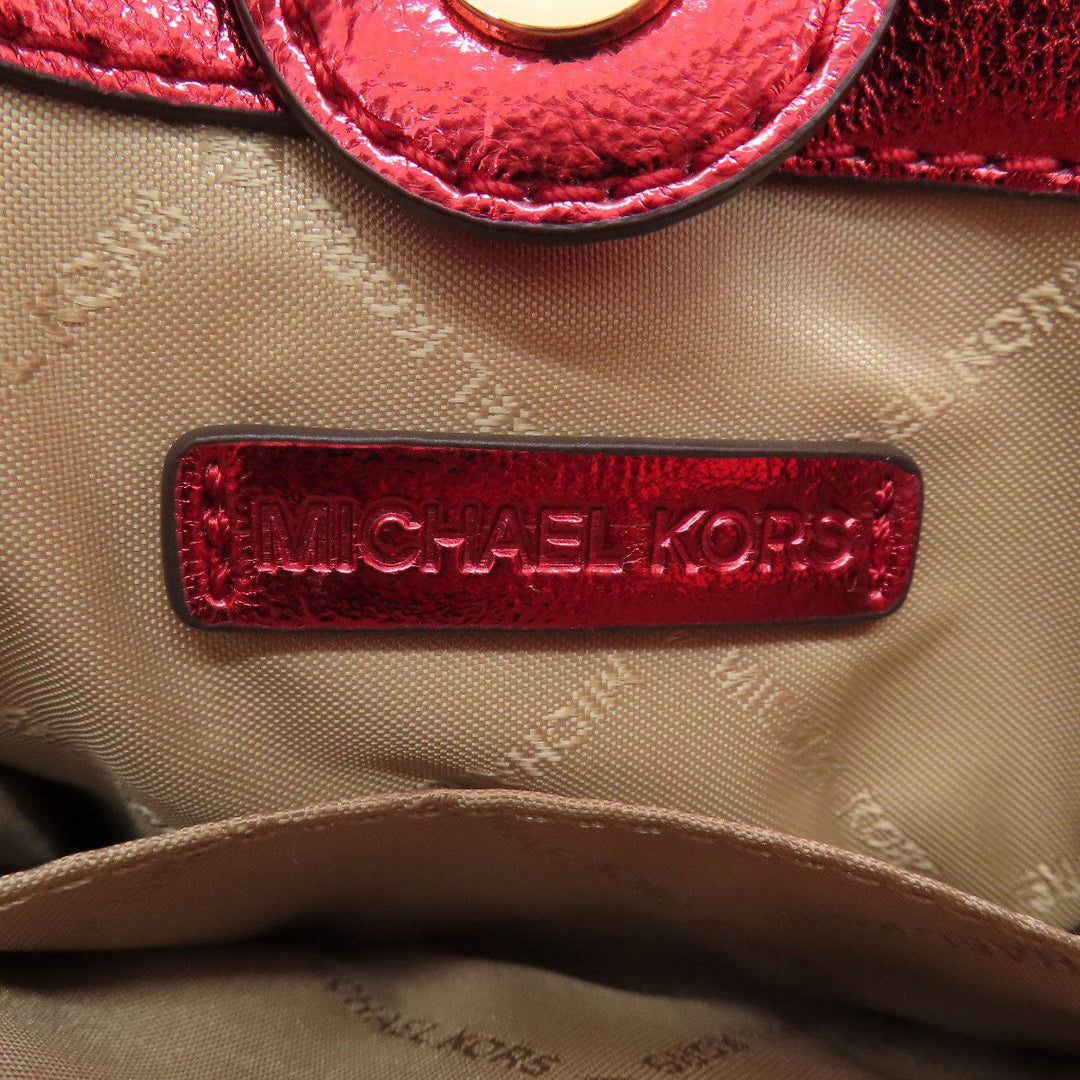 MICHAEL KORS Handbag PVC Red logo 2WAY