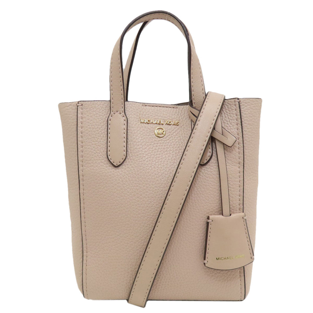 MICHAEL KORS Handbag leather pink 2WAY Women Used Authentic