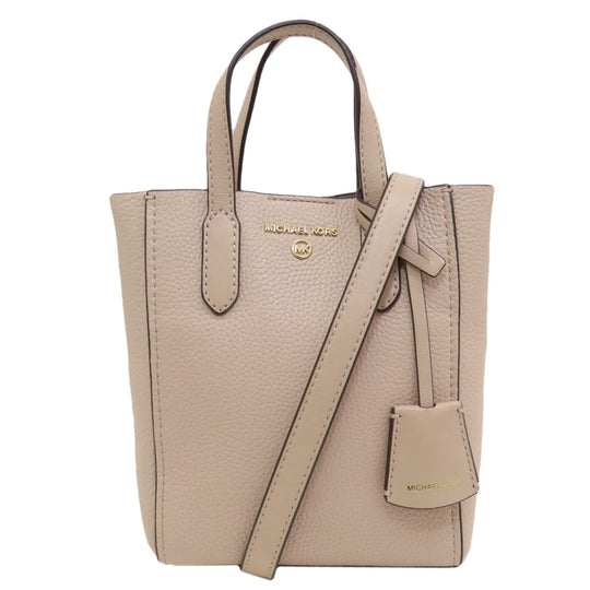 MICHAEL KORS Handbag leather pink 2WAY Women Used Authentic
