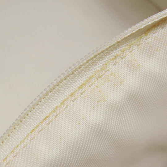 COACH Handbag 37400 leather white 2WAY Women Used Authentic