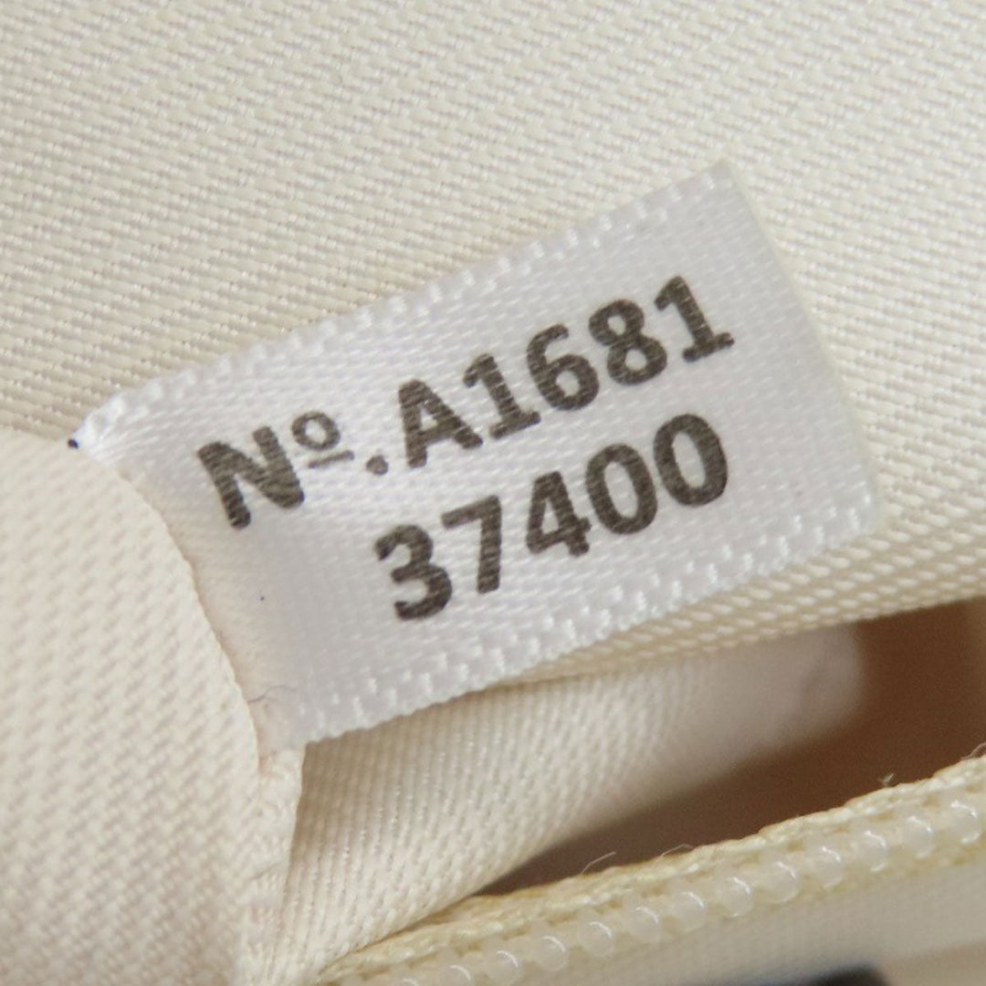 COACH Handbag 37400 leather white 2WAY Women Used Authentic