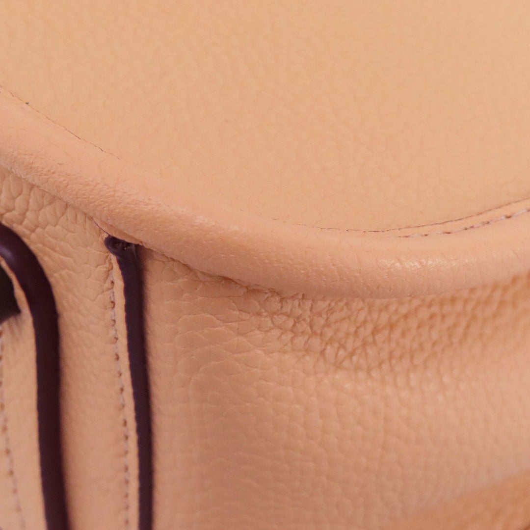 COACH Handbag C3460 leather pink Tyler Carry All 28 2WAY Women Used Authentic