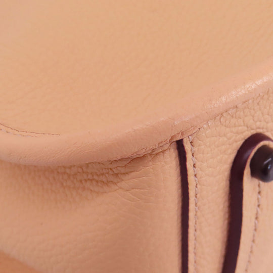 COACH Handbag C3460 leather pink Tyler Carry All 28 2WAY Women Used Authentic