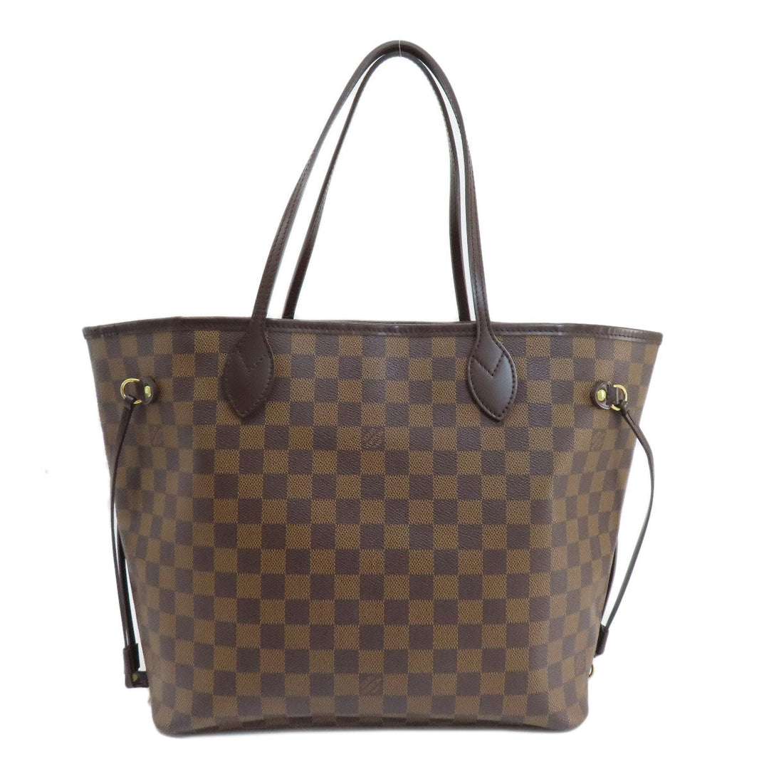 LOUIS VUITTON Tote Bag N51105 Damier canvas Brown Neverfull MM