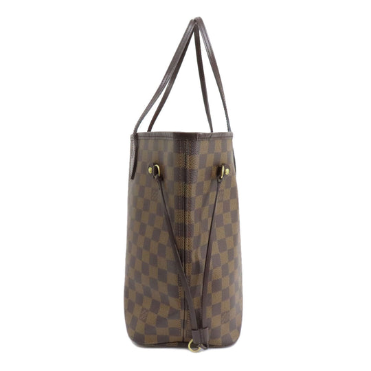 LOUIS VUITTON Tote Bag N51105 Damier canvas Brown Neverfull MM