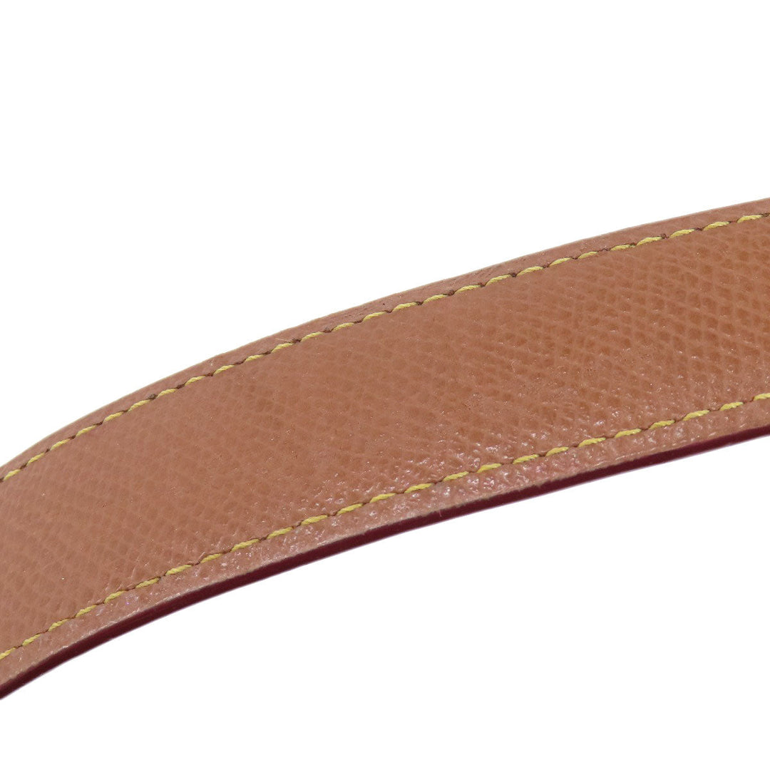 COACH Handbag F34899 PVC Brown Signature 2WAY Women Used Authentic