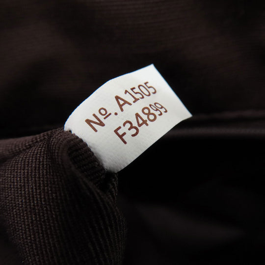 COACH Handbag F34899 PVC Brown Signature 2WAY Women Used Authentic