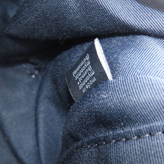 COACH Handbag CJ628 PVC green Sydney Satchel Houndstooth Print 2WAY Women Used Authentic