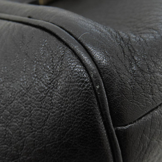 COACH Handbag 25169 leather black Madison Small 2WAY Women Used Authentic