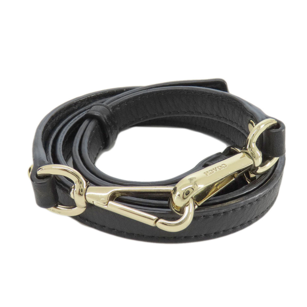 COACH Handbag 25169 leather black Madison Small 2WAY Women Used Authentic