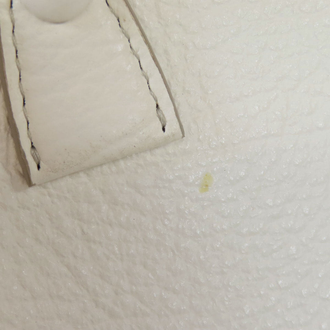 Maison Margiela Handbag leather white 2WAY Women Used Authentic