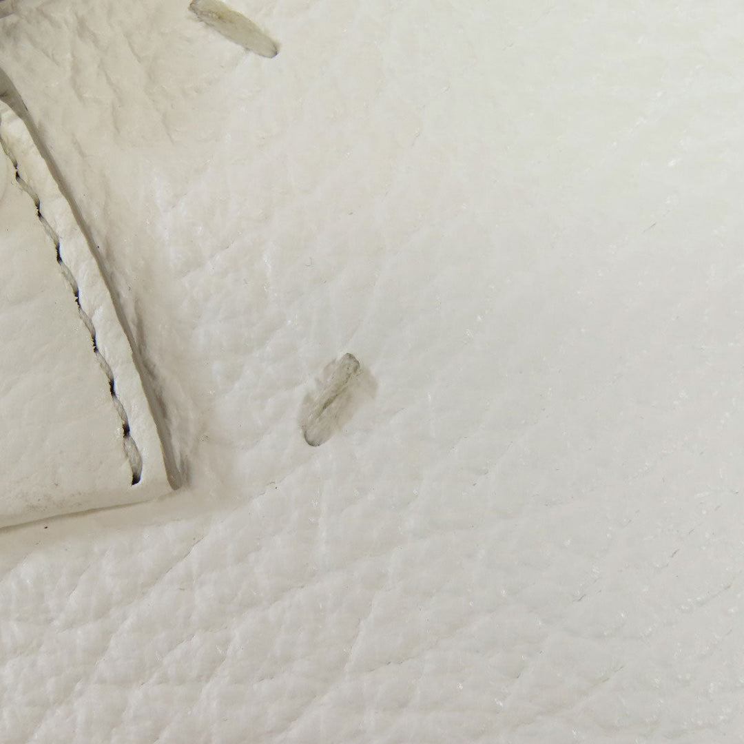 Maison Margiela Handbag leather white 2WAY Women Used Authentic