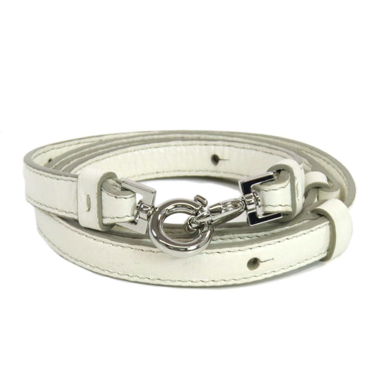 Maison Margiela Handbag leather white 2WAY Women Used Authentic