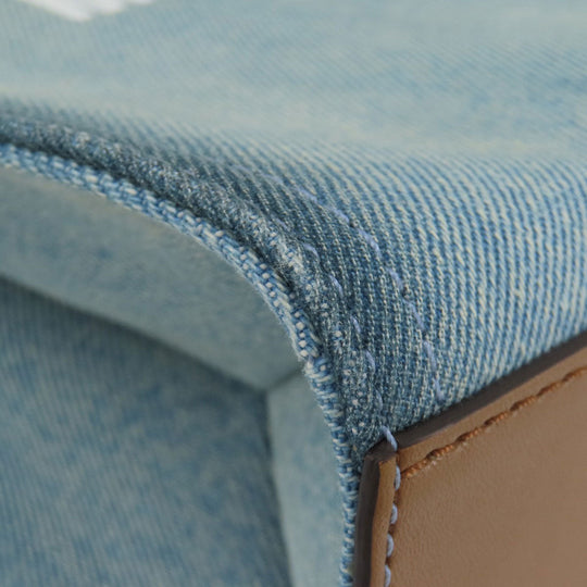 MICHAEL KORS Handbag denim blue 2WAY Women Used Authentic