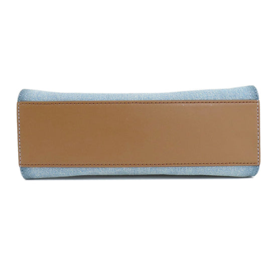 MICHAEL KORS Handbag denim blue 2WAY Women Used Authentic