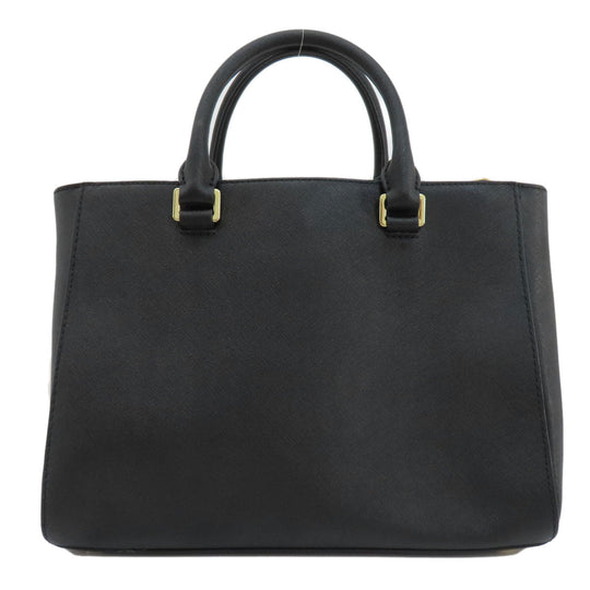 MICHAEL KORS Tote Bag PVC black 2WAY Women Used Authentic