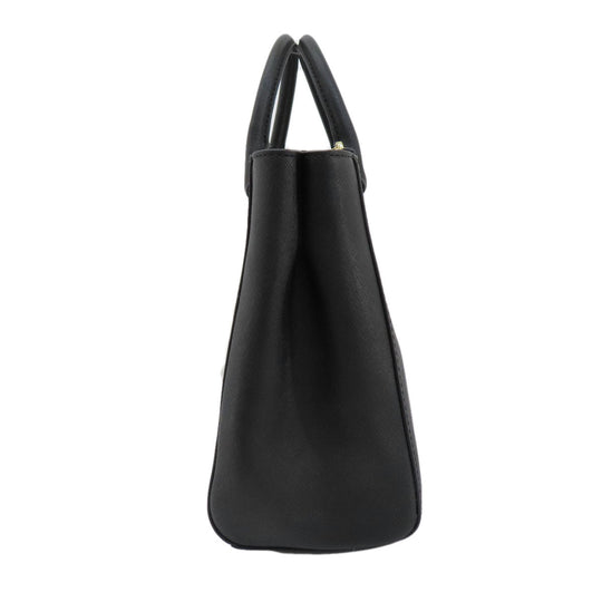 MICHAEL KORS Tote Bag PVC black 2WAY Women Used Authentic