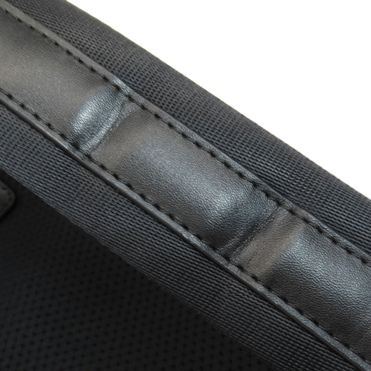 MICHAEL KORS Backpack PVC black MK signature Women Used Authentic