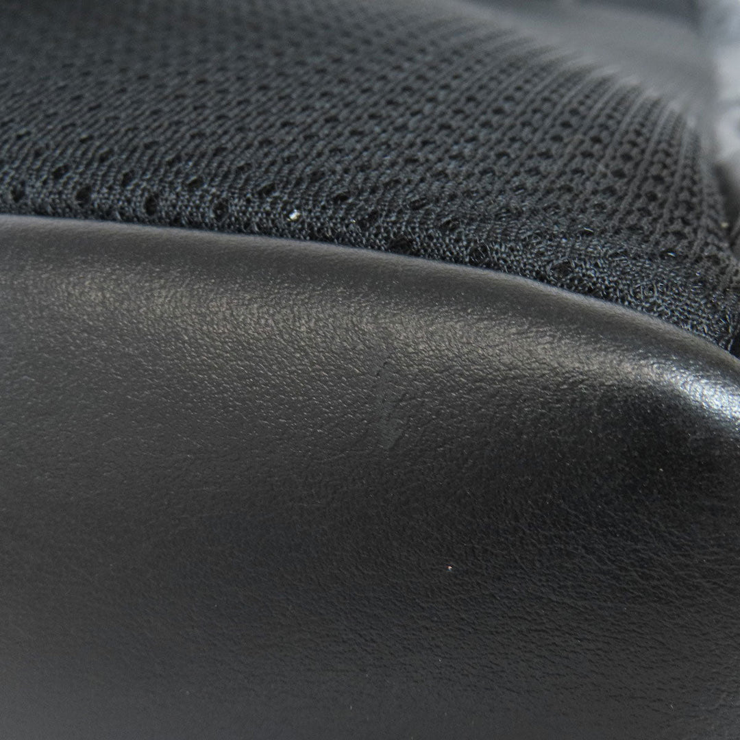 MICHAEL KORS Backpack PVC black MK signature Women Used Authentic