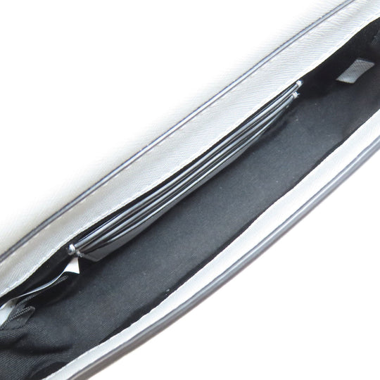 MARC JACOBS Sling bag PVC Navy Double J 2WAY Women Used Authentic