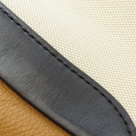 COACH Tote Bag 89971 Canvas, Leather beige Hadley Hobo Women Used Authentic