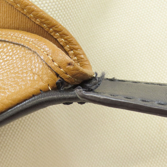 COACH Tote Bag 89971 Canvas, Leather beige Hadley Hobo Women Used Authentic