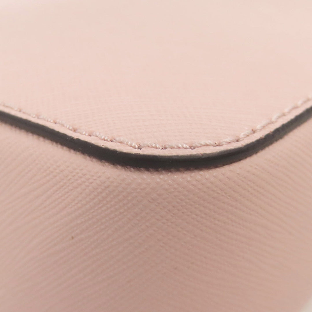 MICHAEL KORS Shoulder Bag PVC pink ChainShoulder Women Used Authentic