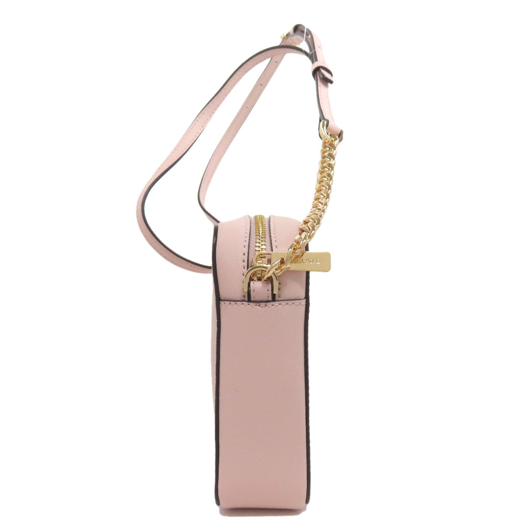 MICHAEL KORS Shoulder Bag PVC pink ChainShoulder Women Used Authentic