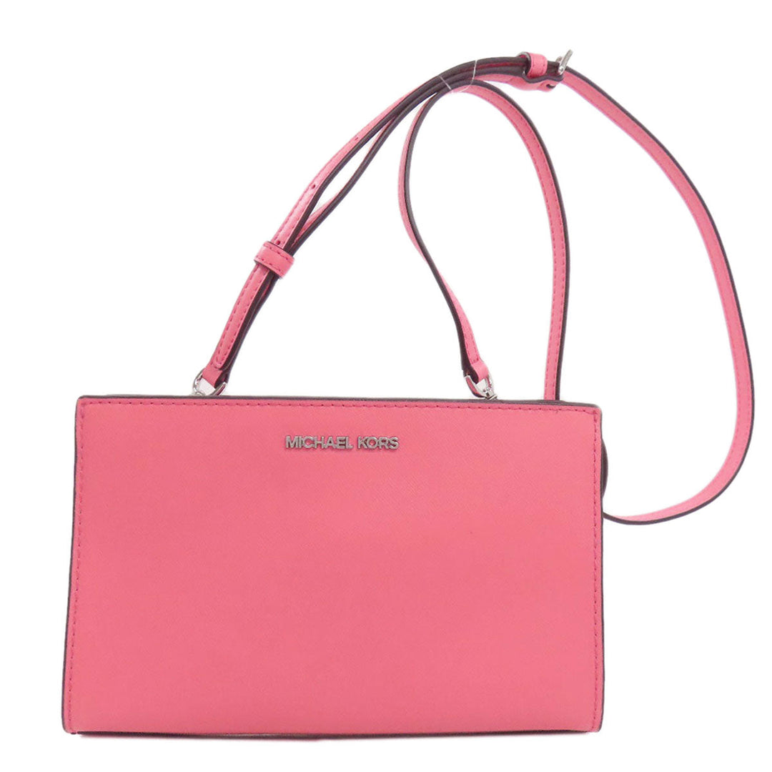 MICHAEL KORS Shoulder Bag PVC pink logo