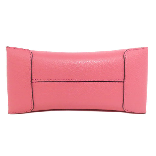 MICHAEL KORS Handbag leather pink logo 2WAY Women Used Authentic