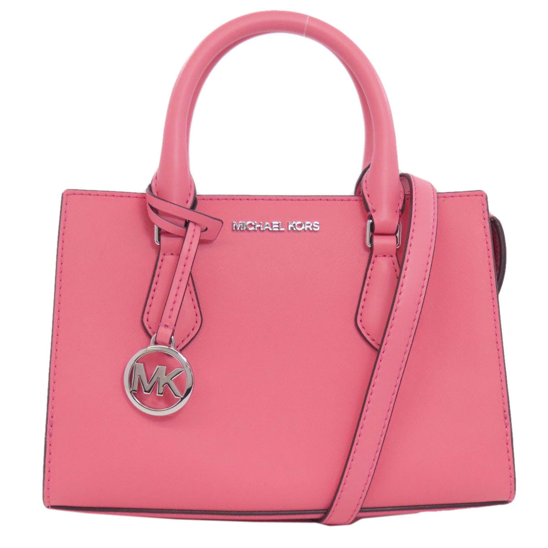 MICHAEL KORS Handbag PVC pink 2WAY Women Used Authentic