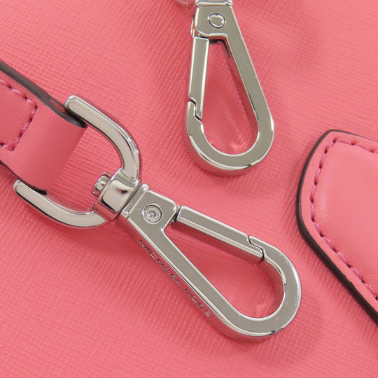 MICHAEL KORS Handbag PVC pink 2WAY Women Used Authentic