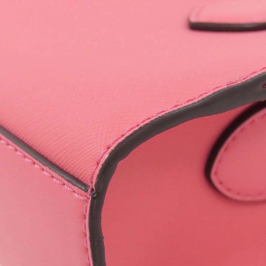 MICHAEL KORS Handbag PVC pink 2WAY Women Used Authentic
