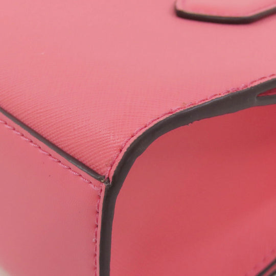 MICHAEL KORS Handbag PVC pink 2WAY Women Used Authentic