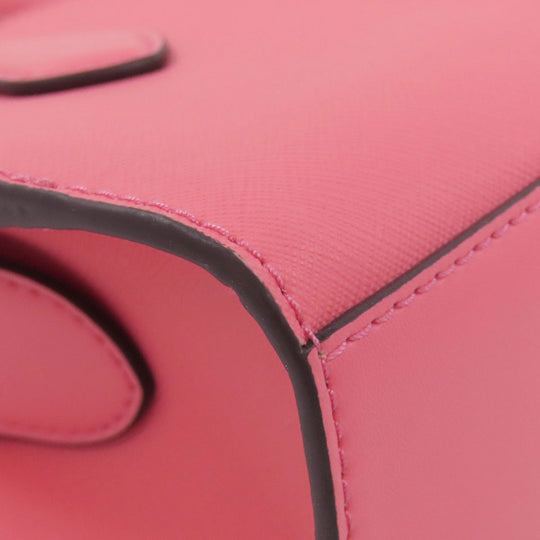 MICHAEL KORS Handbag PVC pink 2WAY Women Used Authentic