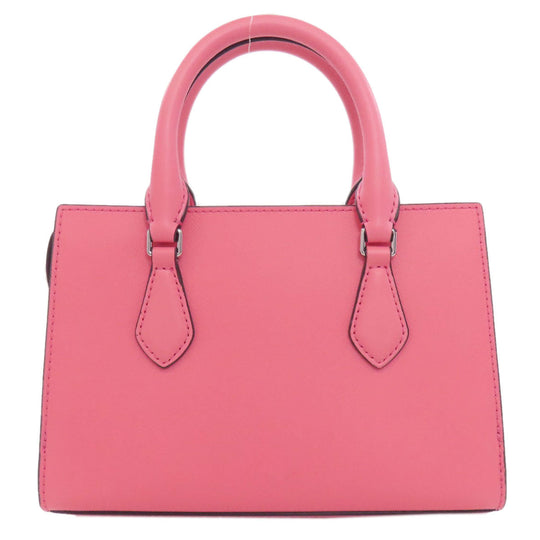 MICHAEL KORS Handbag PVC pink 2WAY Women Used Authentic
